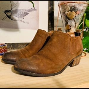 Brown Leather Tommy Hilfiger Booties